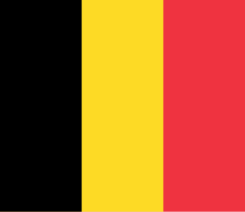 Vlajka – Belgie