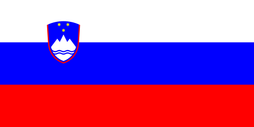 Vlajka – Slovinsko